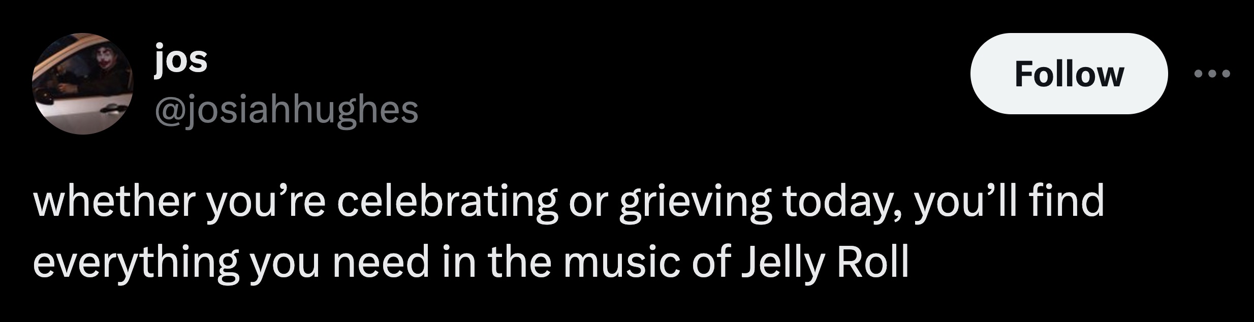 brown eyes tumblr post - jos whether you're celebrating or grieving today, you'll find everything you need in the music of Jelly Roll